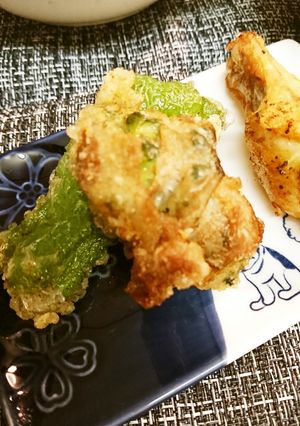 ゴーヤ豚天揚げ-レシピのメイン写真