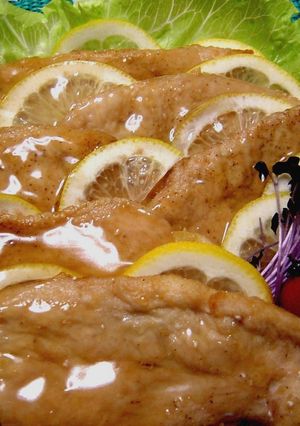 鶏のささ身から揚げ　　レモンあん-レシピのメイン写真