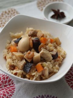 炊飯器で簡単もちもち!ちまき風中華おこわ-レシピのメイン写真