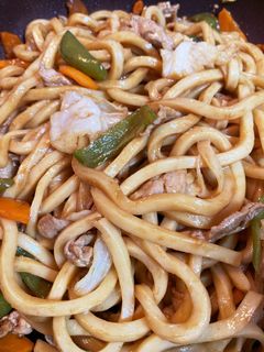 味噌焼きうどん-レシピのメイン写真