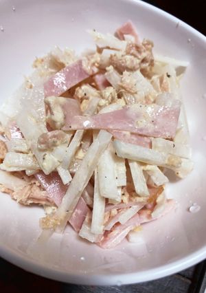 大根サラダ-レシピのメイン写真