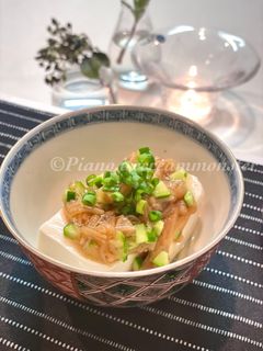 アレンジ冷奴 なめ茸奴-レシピのメイン写真