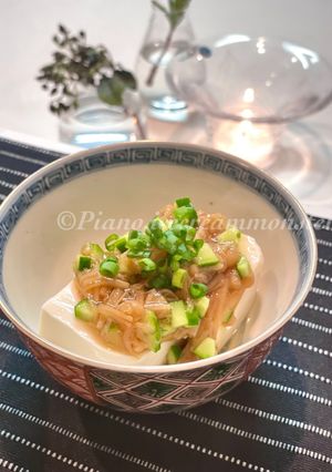 アレンジ冷奴　なめ茸奴-レシピのメイン写真