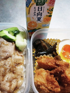 旦那弁当(8/19)-レシピのメイン写真