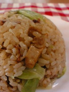 鶏唐揚げと梅干しのうまうまチャーハン-レシピのメイン写真