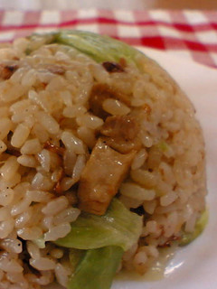 鶏唐揚げと梅干しのうまうまチャーハン-レシピのメイン写真
