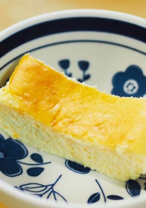 材料4つ簡単*濃厚*ふわっとチーズケーキ-レシピのメイン写真
