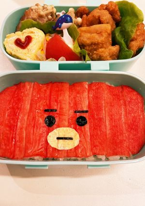 TATA弁当　キャラ弁簡単-レシピのメイン写真