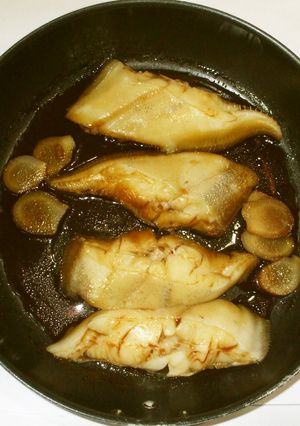 カレイの煮付け♪簡単フライパン夏の食養生-レシピのメイン写真