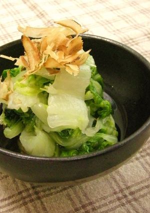 ゆで上げ白菜★おかかぽん酢-レシピのメイン写真