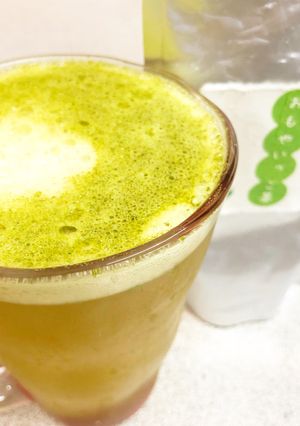 粉末緑茶ビール!おうちで簡単居酒屋気分!-レシピのメイン写真