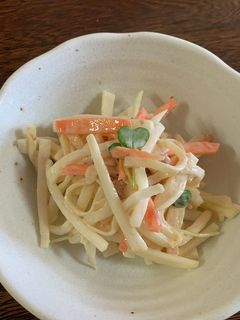 大根の梅マヨサラダ-レシピのメイン写真