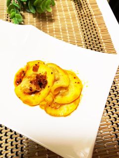 ズッキーニの食べるラー油和え-レシピのメイン写真
