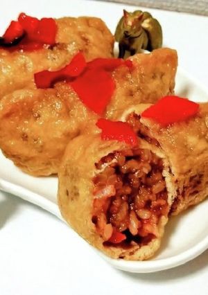 カレーいなり-レシピのメイン写真