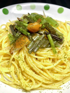 山菜パスタ-レシピのメイン写真
