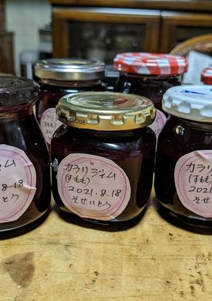 スモモジャムⅡ-レシピのメイン写真
