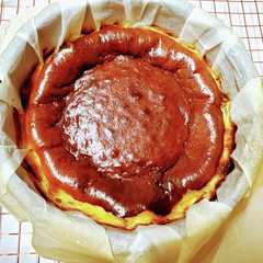 รูปของ 簡単バスク風チーズケーキ