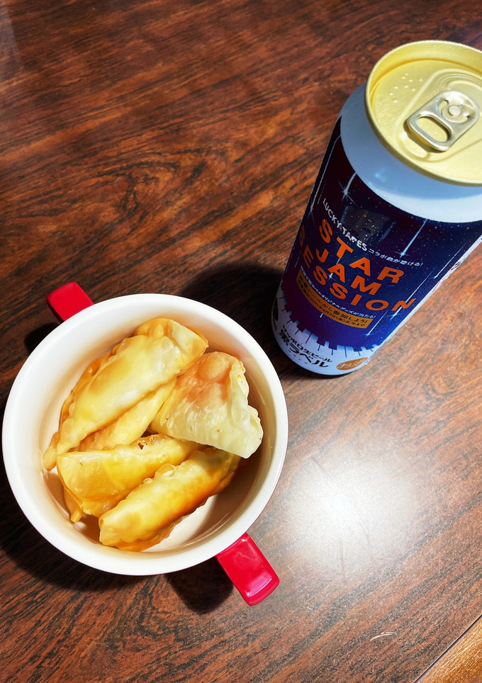 簡単揚げ焼きおつまみ餃子-レシピのメイン写真