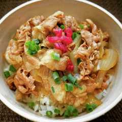 รูปของ 少し甘めの豚丼