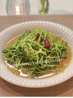 タイ風 豆苗炒め-レシピのメイン写真