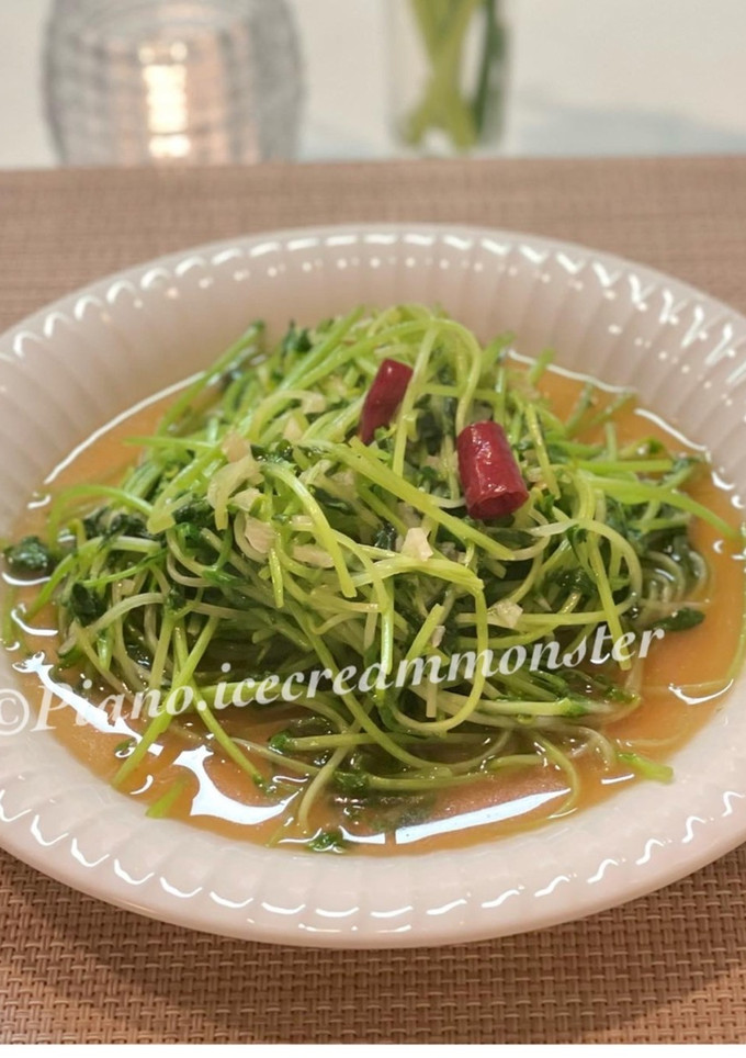 タイ風 豆苗炒め-レシピのメイン写真