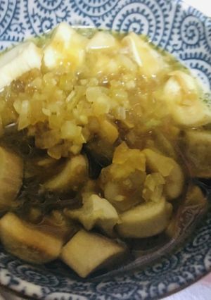 エリンギ玉ねぎソース-レシピのメイン写真