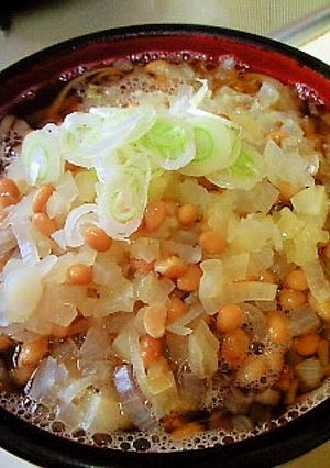 早うま☆稲庭納豆うどん-レシピのメイン写真
