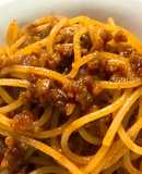 簡単！子供も大好きミートソースパスタ