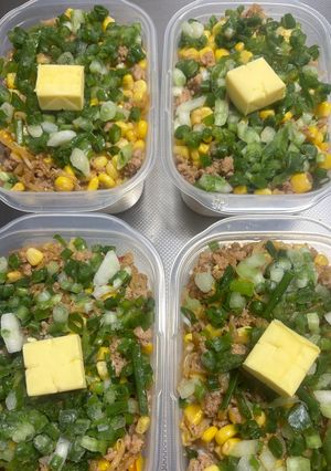 【適当漢飯】ペッパーランチ風弁当-レシピのメイン写真