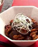 腸活に♪牛肉とくるみのしぐれ煮