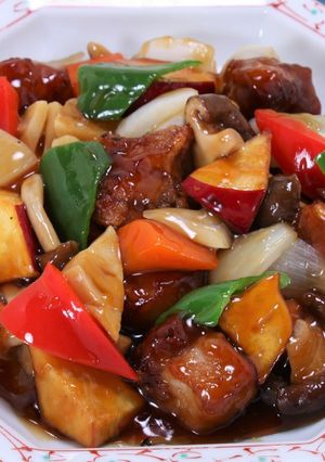 和風酢豚(野菜たっぷり!)-レシピのメイン写真