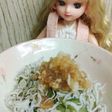 リカちゃん♡きゅうりじゃこ柚子ぽんおろし
