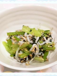 ♡しらすと小松菜の和え物♡-レシピのメイン写真