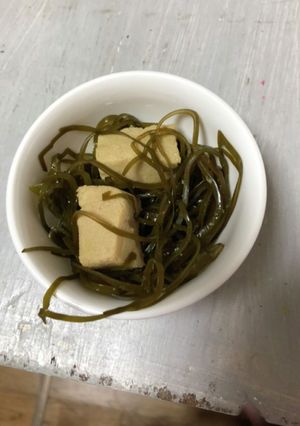 昆布と高野豆腐の煮物 枝豆無しVer.-レシピのメイン写真