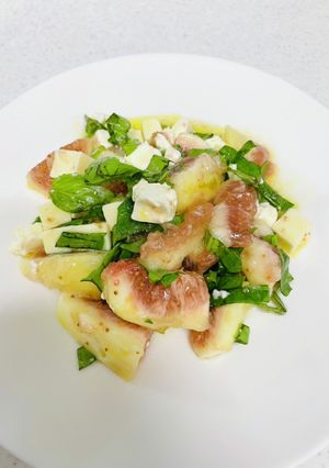 いちじくサラダ（食物繊維）-レシピのメイン写真