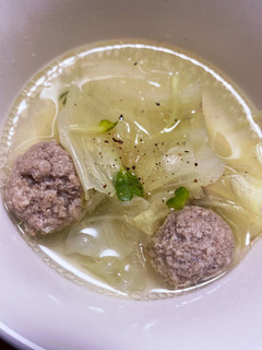 肉団子生姜スープ-レシピのメイン写真