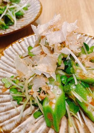 オクラとかいわれ大根のさっぱり旨和え-レシピのメイン写真