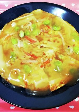 とろ～り中華あんが決め手＊かに玉-レシピのメイン写真