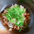 納豆としらすのおろし和え