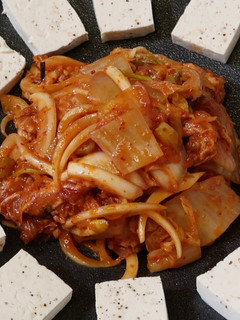 豚キムチ 肉豆腐 作り方-レシピのメイン写真