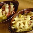 さつまいもとハムのゴロゴロチーズ焼き