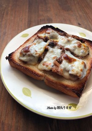 主役・さば缶トースト-レシピのメイン写真