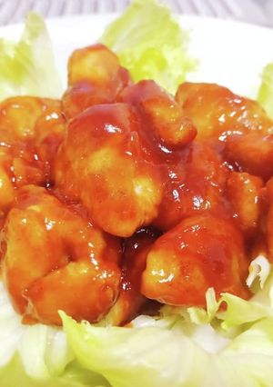 超簡単！韓国風ヤンニョムチキン！！-レシピのメイン写真