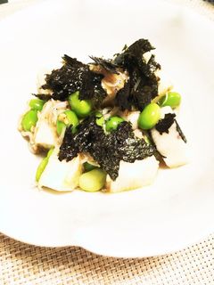 長芋と枝豆のしらす和え-レシピのメイン写真