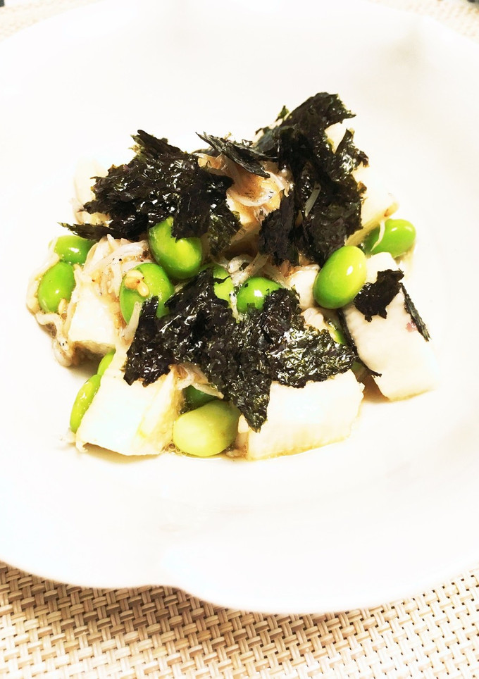 長芋と枝豆のしらす和え-レシピのメイン写真