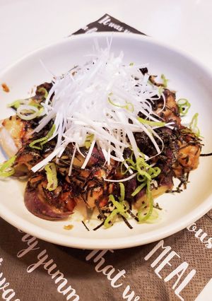 鶏肉とナスの胡麻ドレ炒め-レシピのメイン写真