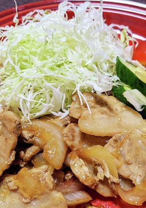 豚バラカルビの生姜焼き-レシピのメイン写真