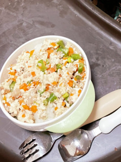 みんな大好き炒り豆腐丼-レシピのメイン写真