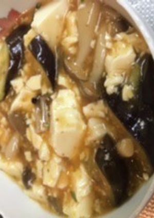 市販の素を使った麻婆茄子豆腐-レシピのメイン写真