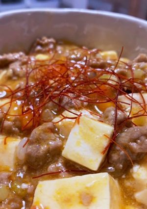 甘め！給食風麻婆豆腐-レシピのメイン写真